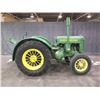 Image 1 : 1938 JOHN DEERE "D" TRACTOR, FACTORY SPOKE WHEELS, 2 NEW TIRES, REBUILT CARBURATOR (print sequence:)