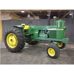 1967 JOHN DEERE 4020 ROW CROP TRACTOR, PROPANE, 3 POINT, HYDRAULIC VALVES (print sequence:) 1144