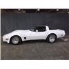 Image 2 : 1981 CHEVROLET CORVETTE ~ 97,895 MILES VIN: 1G1AY8761BS409937, COUPE, WHITE, T-TOPS, AUTOMATIC, 2 DO