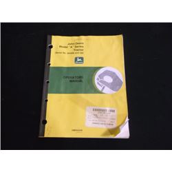 JOHN DEERE MODEL A TRACTOR OPERATOR'S MANUAL