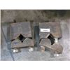 Image 1 : LOT: 2 FORM PLOW SHANK CLAMPS, QTY=2X THE MONEY