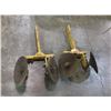 Image 1 : LOT: 2 ROW FURROW DISK SHANKS, QTY=2X THE MONEY