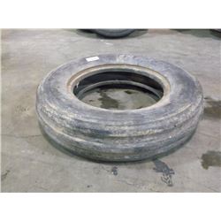 USED FIRESTONE TRI-RIB STEERING TIRE, 6.5-16