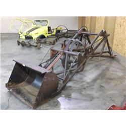 W.E. NEW IRON HYDRAULIC BUCKET ATTACHMENT