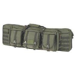 _NEW!_ Drago Gear 12-301GR Tactical Double Gun Case 36" 600D Polyester Green 815778010331