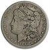 Image 1 : 1892-CC MORGAN SILVER DOLLAR VG RARE DATE