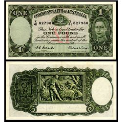 Australia, One Pound, Coombs/Wilson (1952) X/41 (R.49)