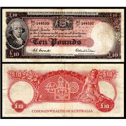 Australia, Ten Pounds, Coombs/Wilson (1954) WA/27 (R.62)