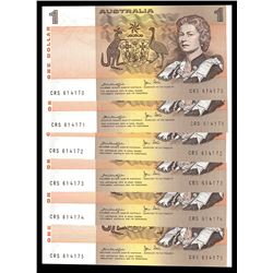 Australia, One Dollar, Knight/Stone (1979) CRS 614170/75 (R.77)