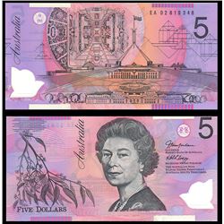 Australia, Five Dollars, Macfarlane/Henry (2002) EA/02 819348 Last Prefix (R.220aL)