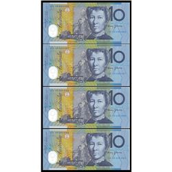 Australia, Ten Dollars, Macfarlane/Evans (1998) AD/98 688886/89 (R.318c)