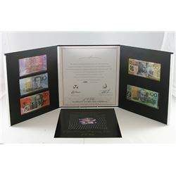 Australian polymer note portfolio 1996