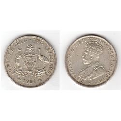 Australia, Florin, George V, 1931