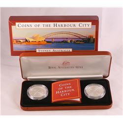 Coin of the Harbour City, Ten dollars, Sydney Australia 1997