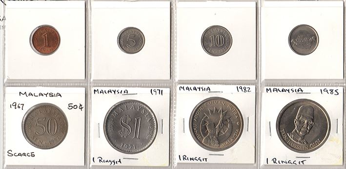 Malaysia Sen To Ringgit 1967 To 1985