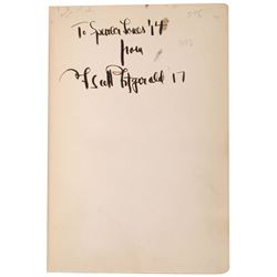 F. Scott Fitzgerald