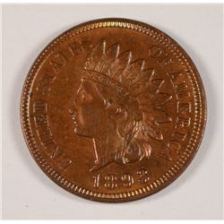 1893 INDIAN HEAD CENT BU