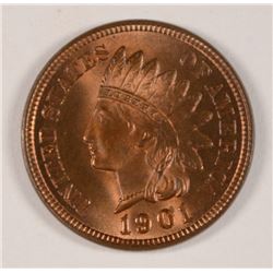 1901 INDIAN HEAD CENT MS-64 RD