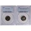 Image 1 : ( 2 ) PCGS GRADED JEFFERSON NICKELS: 1960 PR-67 & 1961 PR-67 CAMEO!