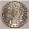 Image 1 : 1887 MORGAN SILVER DOLLAR, MS-63
