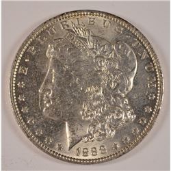 1888-O MORGAN SILVER DOLLAR, MS-63+