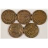 Image 2 : (5) 1858 LL FLYING EAGLE CENTS