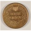 Image 2 : 1864 CN INDIAN HEAD CENT AU/BU