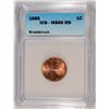 Image 1 : 1985 LINCOLN CENT ICG MS-65 RED !!! (MINT ERROR-BROADSTRUCK)