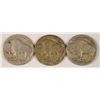 Image 2 : (3) 1921-S BUFFALO NICKELS