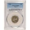 Image 1 : 1942 (TYPE 1) PROOF JEFFERSON NICKEL PCGS PR-66