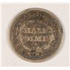Image 2 : 1842-O SEATED HALF DIME VG/F