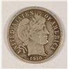 Image 1 : 1910-S BARBER DIME F/VF