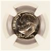 Image 2 : 1970 (NO S) PROOF ROOSEVELT DIME NGC PF-68 (RANK #54 100 GREATEST US MODERN COIN