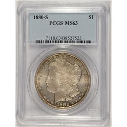 1880-S MORGAN DOLLAR PCGS MS-63