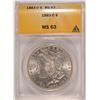 Image 1 : 1883-O MORGAN DOLLAR ANACS MS-63