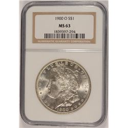 1900-O MORGAN DOLLAR NGC MS-63