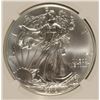 Image 2 : 2012 (W) AMERICAN SILVER EAGLE NGC MS-70 EARLY RELEASE