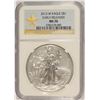 Image 1 : 2013 W AMERICAN SILVER EAGLE NGC MS-70 EARLY RELEASE