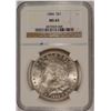 Image 1 : 1884 MORGAN SILVER DOLLAR, NGC MS-65  BLAST WHITE