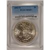 Image 1 : 1884-O MORGAN SILVER DOLLAR, PCGS MS-65+ BLAST WHITE