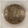 Image 2 : 1907 LIBERTY NICKEL, PCGS MS-64