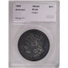 Image 1 : 1889 MORGAN SILVER DOLLAR, SEGS PROOF-64