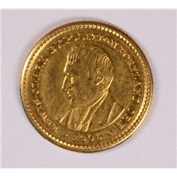 1905 LEWIS AND CLARK $1.00 COMMEMORATIVE GOLD,  AU-50+