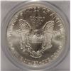 Image 3 : 2005 AMERICAN SILVER EAGLE, PCGS MS-70 RARE LISTS IN PCGS PRICE GUIDE AT $700.00