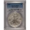 Image 1 : 2007 AMERICAN SILVER EAGLE, PCGS MS-70 PERFECT!