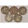 Image 1 : (5) 1929-S STANDING LIBERTY QUARTERS