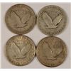 Image 2 : (4) 1930 STANDING LIBERTY QUARTERS
