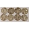 Image 1 : (8) 1930-S STANDING LIBERTY QUARTERS