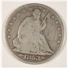 Image 1 : 1853 SEATED HALF DOLLAR G/VG