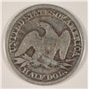Image 2 : 1853 SEATED HALF DOLLAR G/VG